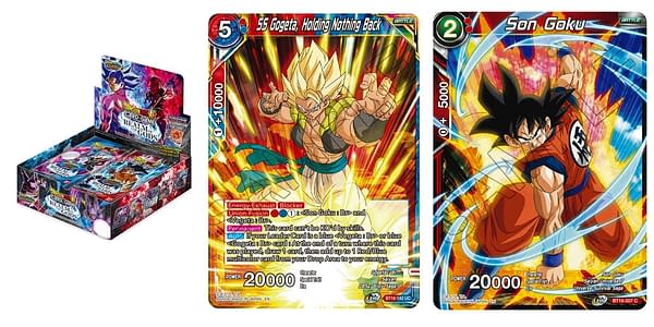 Realm of the Gods cards. Credit: Dragon Ball Super Card Game