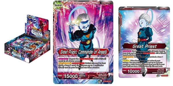 Realm of the Gods cards. Credit: Dragon Ball Super Card Game