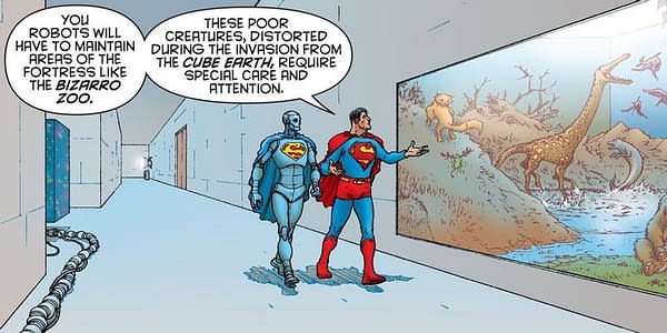 Superman Keeps The Titanic In His Fortress Of Solitude
