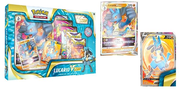 Lucario VSTAR Collection. Credit: Pokémon TCG