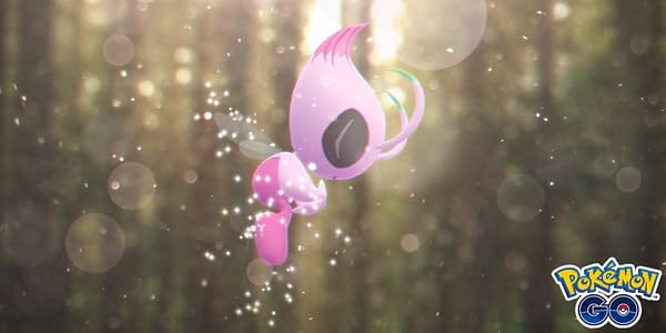 Shiny Celebi in Pokémon GO. Credit: Niantic