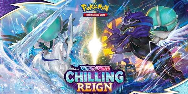 Chilling Reign graphic. Credit: Pokémon TCG