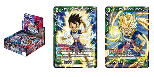 Realm of the Gods cards. Credit: Dragon Ball Super Card Game