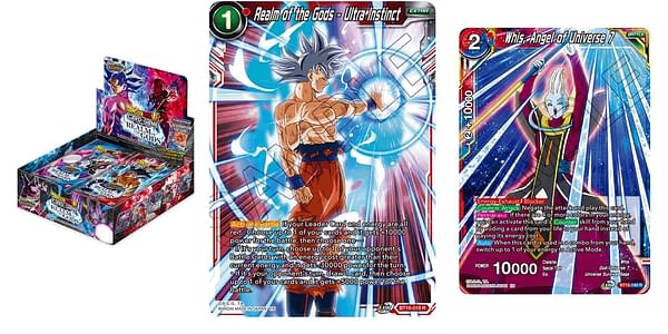 Realm of the Gods cards. Credit: Dragon Ball Super Card Game