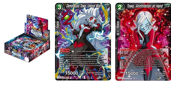 Realm of the Gods cards. Credit: Dragon Ball Super Card Game