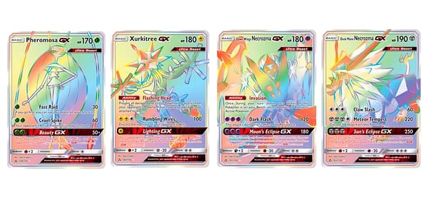Cards of Sun & Moon – Ultra Prism. Credit: Pokémon TCG