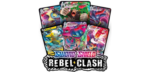 Rebel Clash graphic. Credit: Pokémon TCG