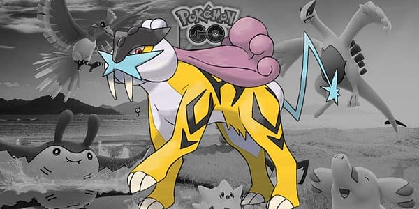 Raikou in Pokémon GO. Credit: Niantic