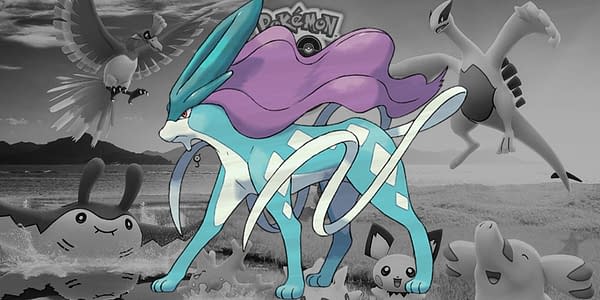 Suicune in Pokémon GO. Credit: Niantic