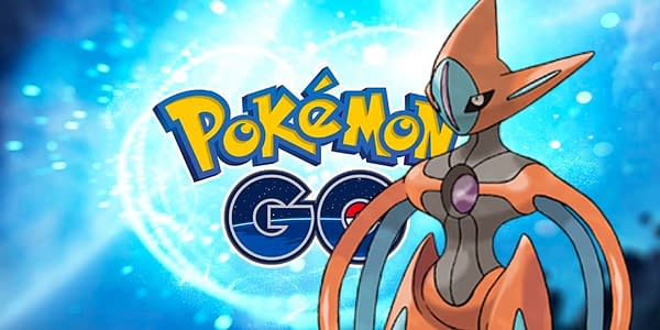Attack Forme Deoxys in Pokémon GO. Credit: Niantic