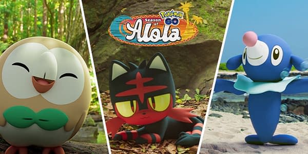Welcome to Alola event graphic in Pokémon GO. Credit: Niantic