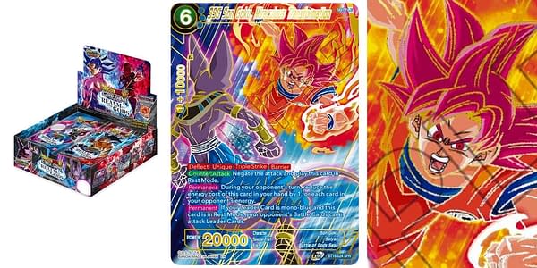 Realm of the Gods cards. Credit: Dragon Ball Super Card Game