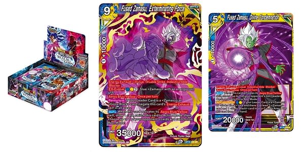 Realm of the Gods cards. Credit: Dragon Ball Super Card Game