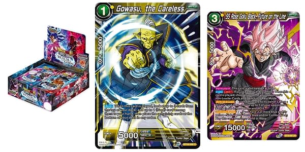 Realm of the Gods cards. Credit: Dragon Ball Super Card Game