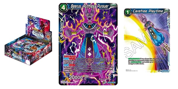 Realm of the Gods cards. Credit: Dragon Ball Super Card Game