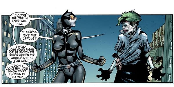 Then Joker Reckons He Is The Only Man Who Can Satifsy Batman