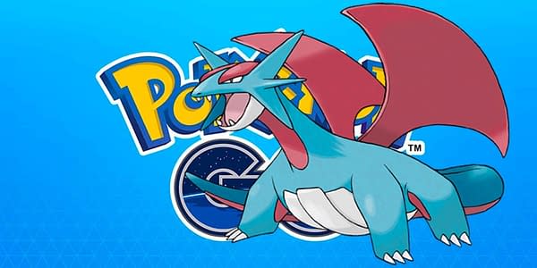 Salamence in Pokémon GO. Credit: Niantic