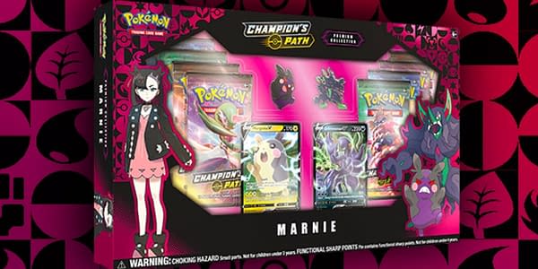 Champion's Path Marnie Premium Collection. Credit: Pokémon TCG