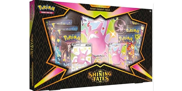 Shining Fates Crobat VMAX Premium Collection. Credit: Pokémon TCG
