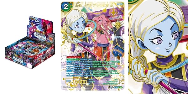 Realm of the Gods: Kusu SPR. Credit: Dragon Ball Super Card Game