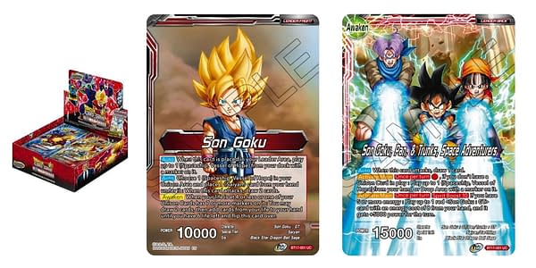 Ultimate Squad cards. Credit: Dragon Ball Super Card Game