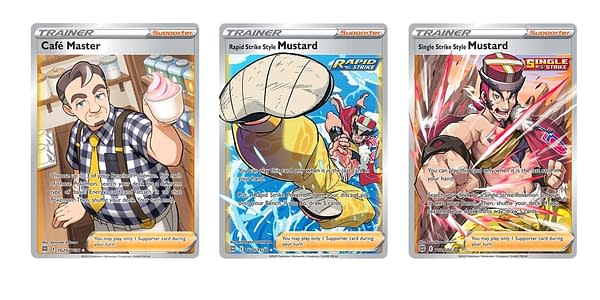 Brilliant Stars Trainer Gallery subset cards. Credit: Pokémon TCG