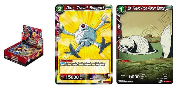 Ultimate Squad cards. Credit: Dragon Ball Super Card Game