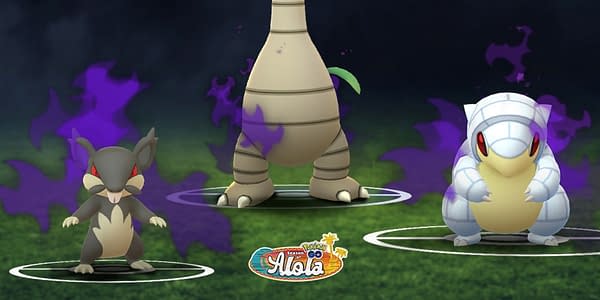 Shadow Alolans in Pokémon GO. Credit: Niantic
