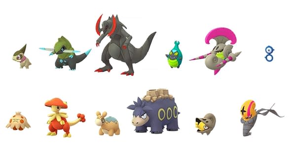 Pokémon GO Fest 2022 Shiny releases. Credit: Niantic