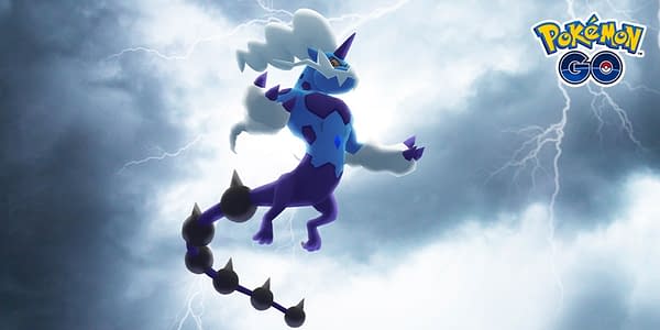 Therian Thundurus in Pokémon GO. Credit: Niantic