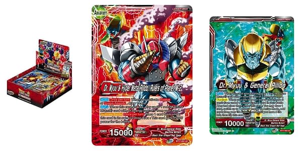 Ultimate Squad cards. Credit: Dragon Ball Super Card Game