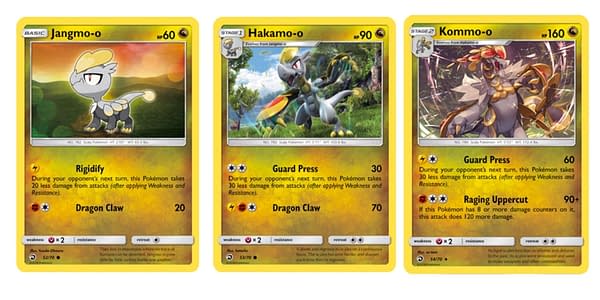 Cards of Dragon Majesty. Credit: Pokémon TCG