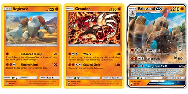 The Cards of Celestial Storm cards. Credit: Pokémon TCGPokémon TCG: Celestial Storm Part 12: Palossand GX