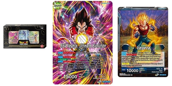 History of Vegeta cards. Credit: Dragon Ball Super Card Game