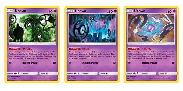 The Cards of Pokémon TCG: Lost Thunder Part 14: Unown