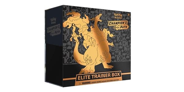 Champion's Path Elite Trainer Box. Credit: Pokémon TCG