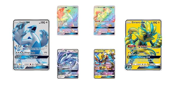 Cards of Lost Thunder. Credit: Pokémon TCG