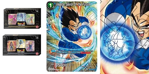 History of Vegeta card. Credit: Dragon Ball Super Card Game