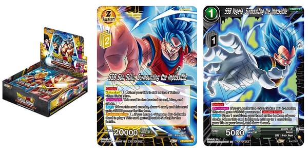 Dawn of the Z-Legends cards. Credit: Dragon Ball Super Card Game