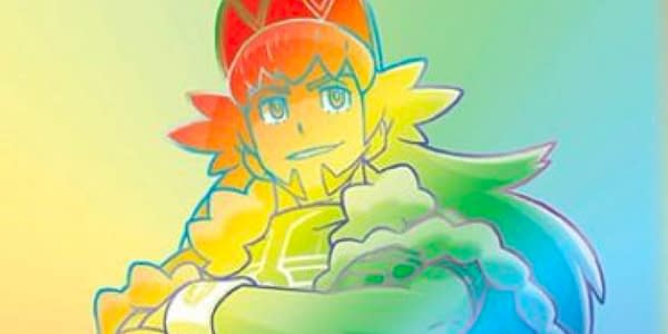 Vivid Voltage Leon Rainbow Rare. Credit: Pokémon TCG