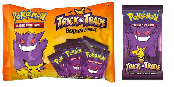 Trick or Trade Halloween BOOster Packs. Credit: Pokémon TCG