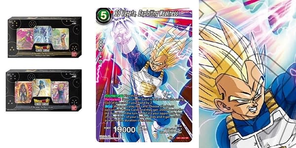 History of Vegeta cards. Credit: Dragon Ball Super Card Game