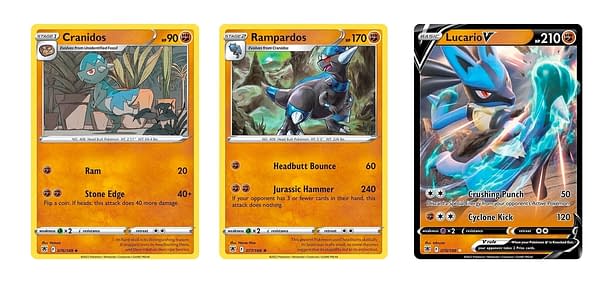 Cards of Astral Radiance. Credit: Pokémon TCG