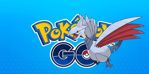 Skarmory & Pokémon GO logo. Credit: Niantic