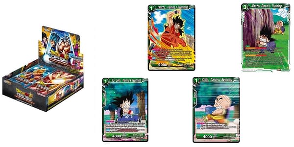 Dawn of the Z-Legends cards. Credit: Dragon Ball Super Card Game