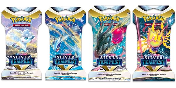Sword & Shield - Silver Tempest products. Credit: Pokémon TCG