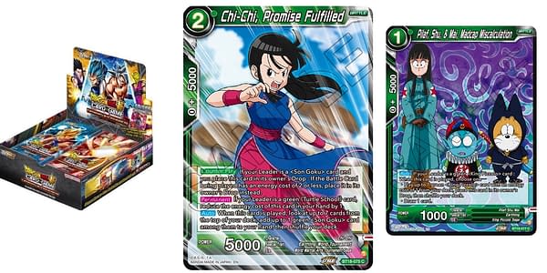 Dawn of the Z-Legends cards. Credit: Dragon Ball Super Card Game