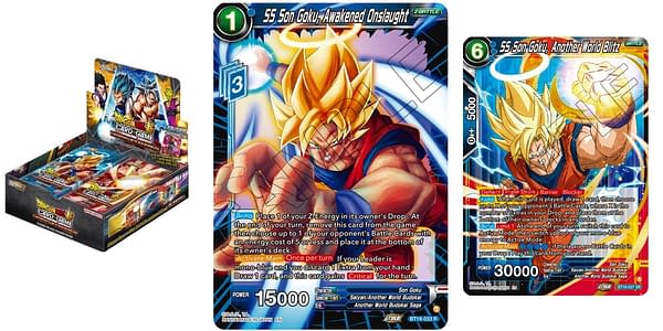 Dawn of the Z-Legends cards. Credit: Dragon Ball Super Card Game