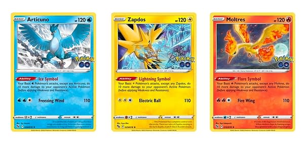 Cards of Pokémon GO. Credit: Pokémon TCG