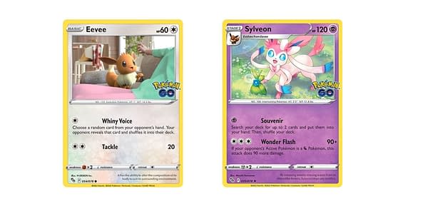 Cards of Pokémon GO. Credit: Pokémon TCG